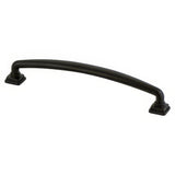 Berenson 1293-1055-P matte black cabinet handle pull