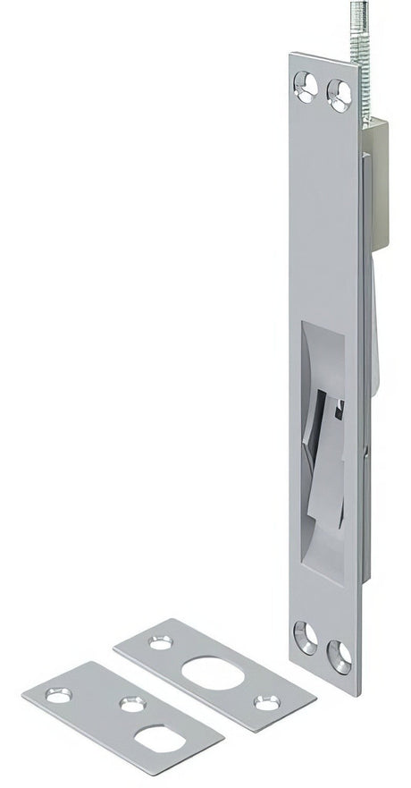 Deltana 12EFB26D satin chrome flush bolt