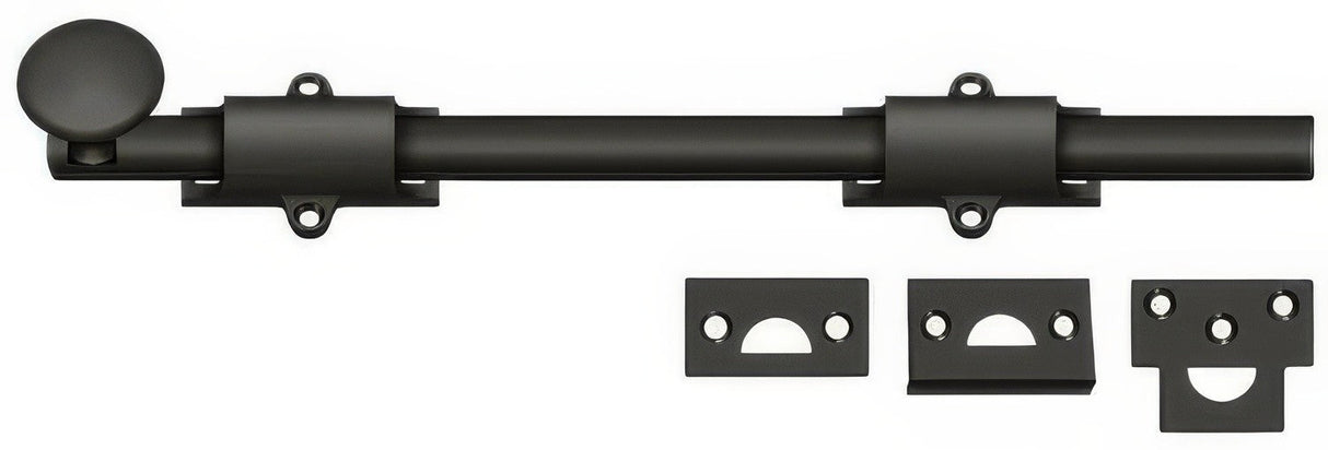 Deltana 12SB10B oil rubbed bronze surface bolt