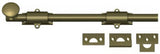 Deltana 12SB5 antique brass surface bolt