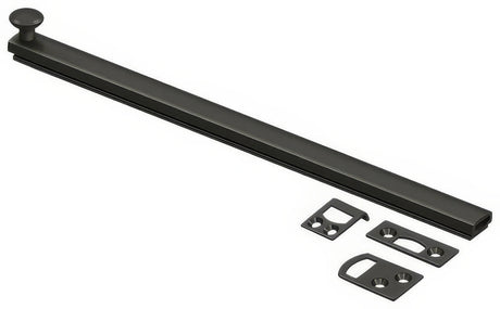 Deltana 12SBCS10B oil rubbed bronze surface bolt