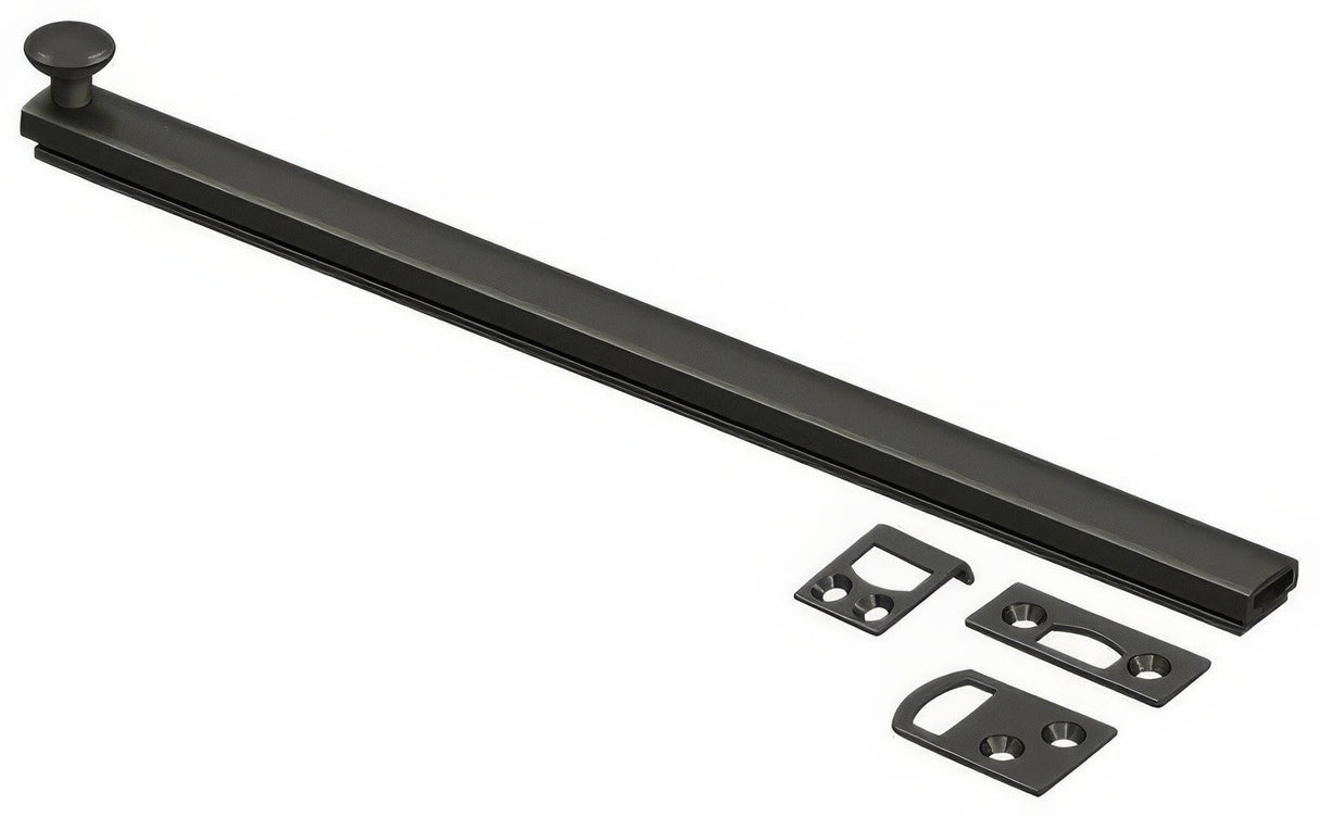 Deltana 12SBCS10B oil rubbed bronze surface bolt