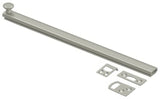 Deltana 12SBCS15 satin nickel surface bolt
