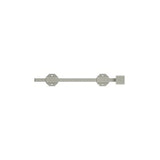 Deltana 12SBM15 satin nickel surface bolt