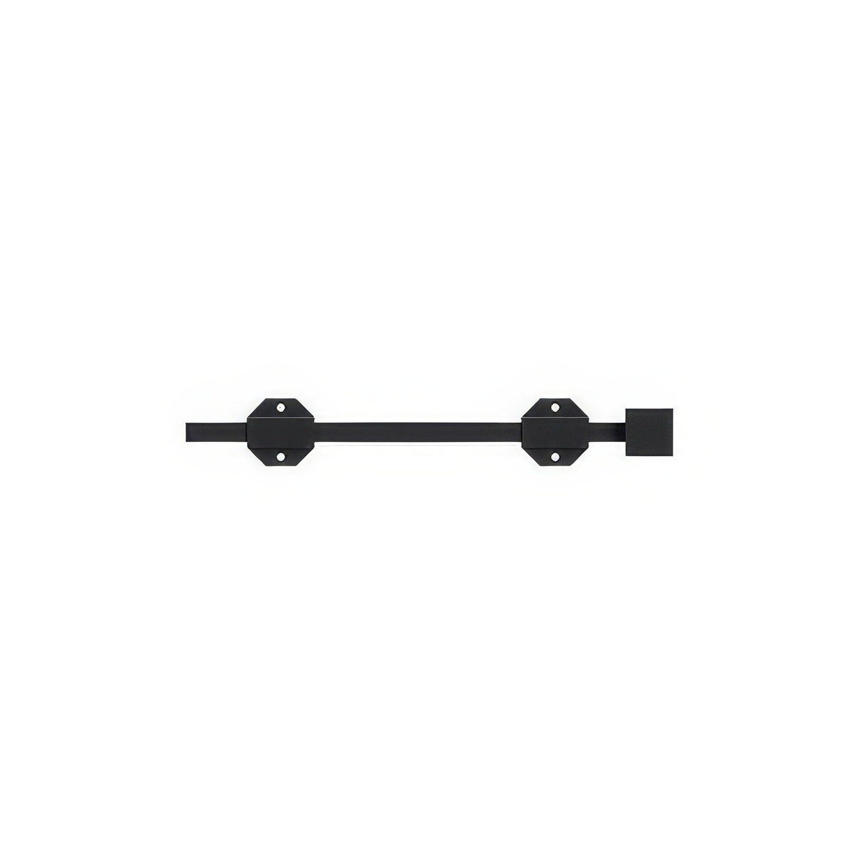 Deltana 12SBM19 flat black surface bolt
