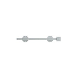 Deltana 12SBM26 bright chrome surface bolt