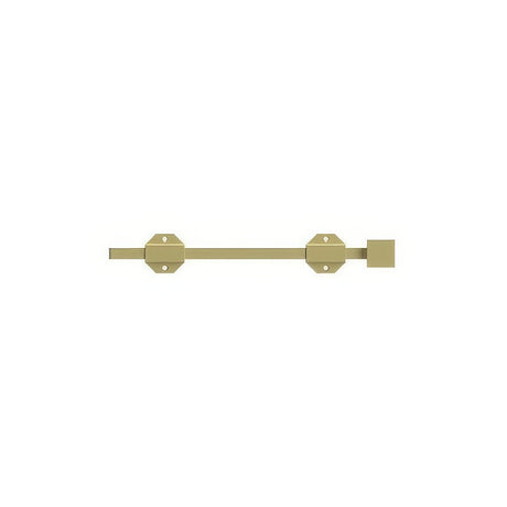 Deltana 12SBM3 polished brass surface bolt