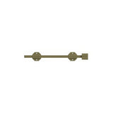Deltana 12SBM5 antique brass surface bolt