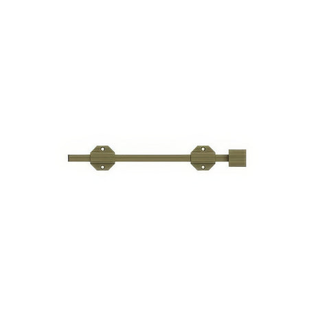 Deltana 12SBM5 antique brass surface bolt