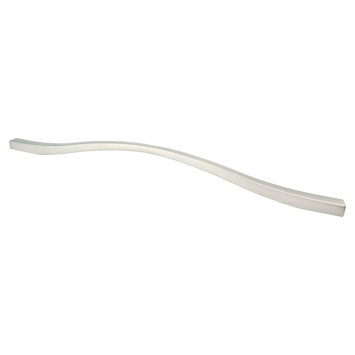 Berenson 1321-1BPN-C brushed nickel arched cabinet pull