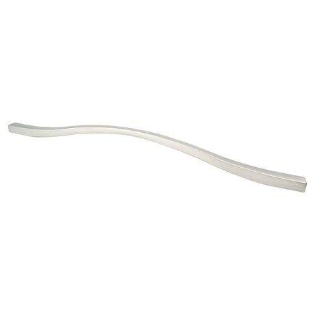 Berenson 1321-1BPN-C brushed nickel arched cabinet pull