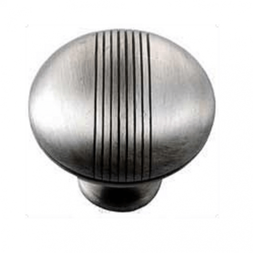 MNG Hardware 13213 132 1-1/2" Striped Cabinet Knob Oil Rubbed Bronze