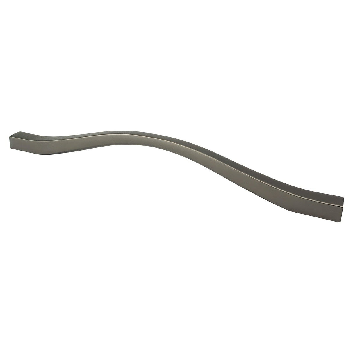 Berenson 1328-10CG-C charcoal gray arched cabinet pull