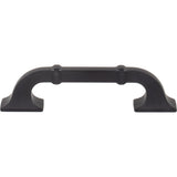 Top Knobs TK3311BLK Califon 3 3/4" Center to Center Bar Pull Flat Black