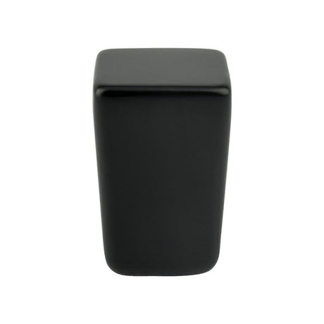 Berenson 1344-1055-C black square cabinet knob