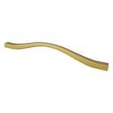 Berenson 1346-10HG-C honey gold arched cabinet pull