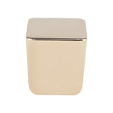 Berenson 1353-1RSG-C rose gold square cabinet knob