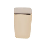Berenson 1354-1RSG-C rose gold square cabinet knob
