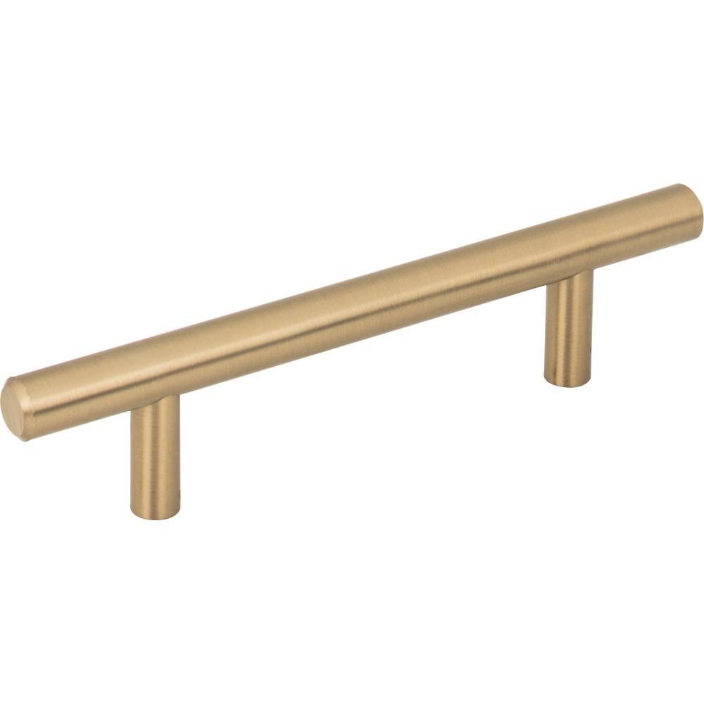 Elements 136SBZ Naples cabinet pull in satin stainless, additional view