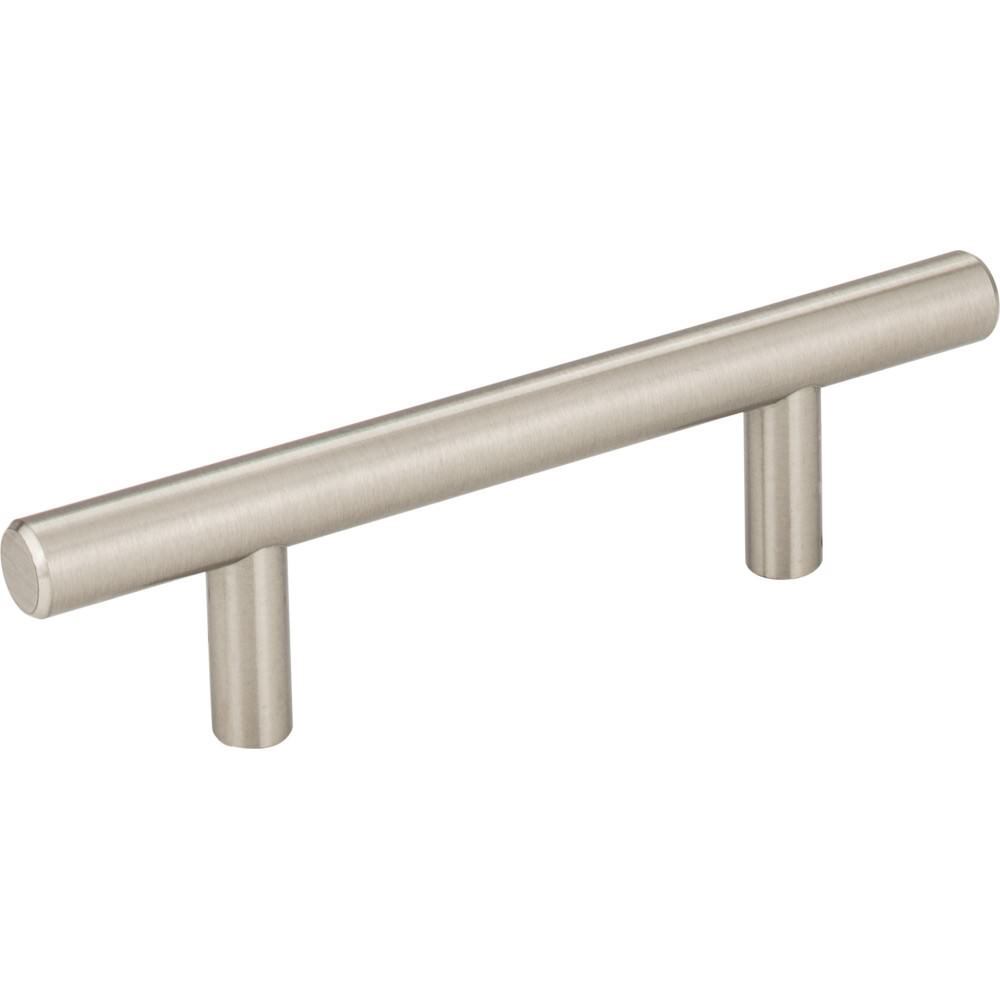Elements 136SN Naples cabinet pull in satin stainless, additional view