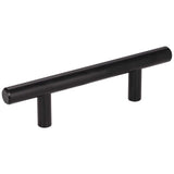 Elements 136MB-10 matte black bar cabinet pull