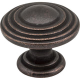 Jeffrey Alexander 137DMAC distressed oil rubbed bronze cabinet knob