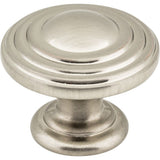 Jeffrey Alexander 137SN satin nickel cabinet knob