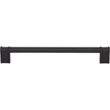 Top Knobs TK3385BLK Newburn 7 9/16" Center to Center Bar Pull Flat Black