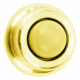Don-Jo 1400605 bright brass wall bumper