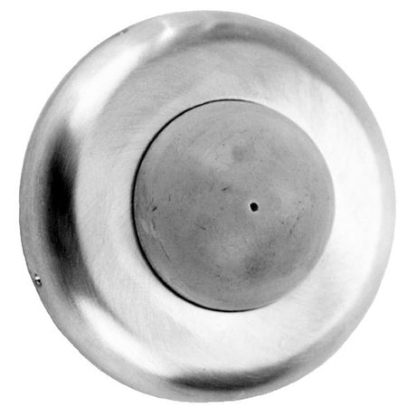 Don-Jo 1406619 clear satin nickel wall bumper