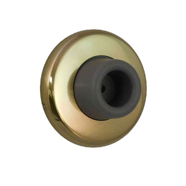 Don-Jo 1407605 bright brass wall bumper