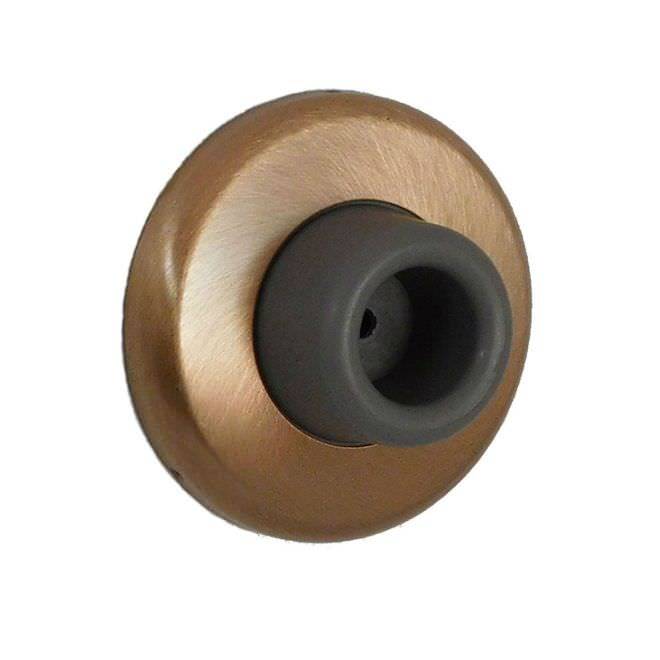 Don-Jo 1407612 satin bronze wall bumper