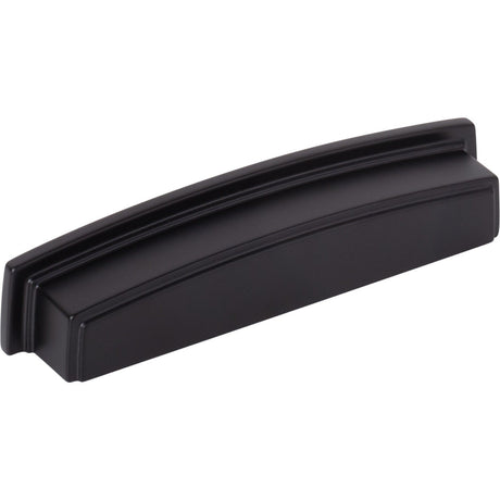 Jeffrey Alexander 141-128MB matte black cabinet drawer pull