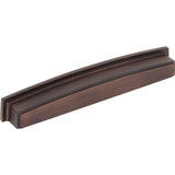 Jeffrey Alexander 141-192DBAC brushed oil rubbed bronze cabinet drawer pull