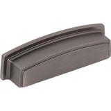 Jeffrey Alexander 141-96BNBDL brushed pewter cabinet drawer pull