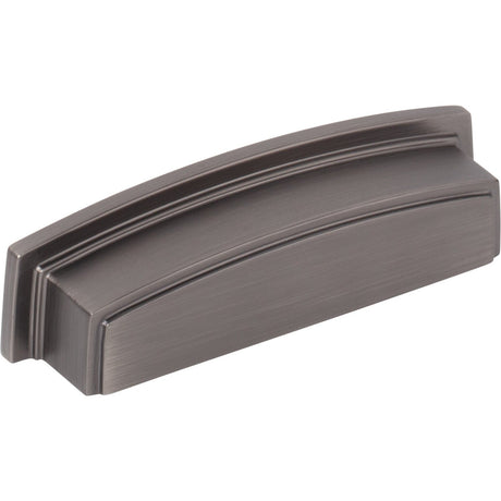 Jeffrey Alexander 141-96BNBDL brushed pewter cabinet drawer pull