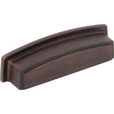 Jeffrey Alexander 141-96DBAC brushed oil rubbed bronze cabinet drawer pull