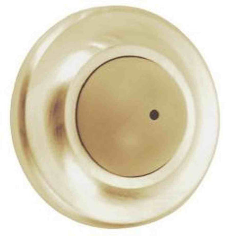 Don-Jo 1412606 clear satin brass wall bumper