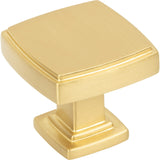 Jeffrey Alexander 141BG brushed gold cabinet knob