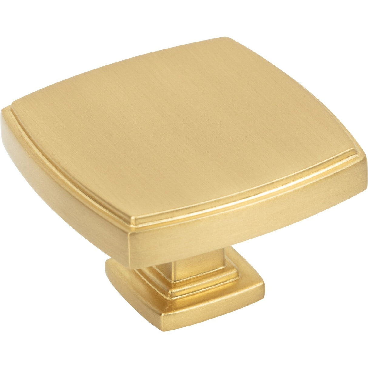 Jeffrey Alexander 141L-BG brushed gold cabinet knob