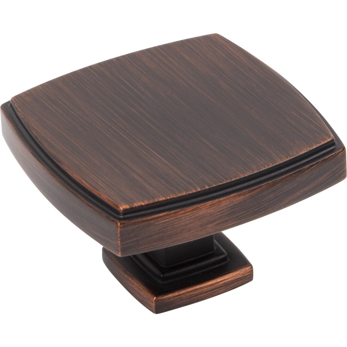 Jeffrey Alexander 141L-DBAC brushed oil rubbed bronze cabinet knob