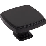 Jeffrey Alexander 141L-MB matte black cabinet knob
