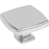 Jeffrey Alexander 141L-PC polished chrome cabinet knob