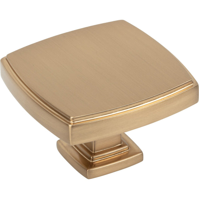 Jeffrey Alexander 141L-SBZ satin bronze cabinet knob