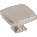 Jeffrey Alexander 141L-SN satin nickel cabinet knob