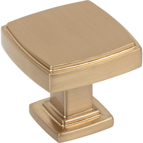 Jeffrey Alexander 141SBZ Renzo cabinet knob, additional view
