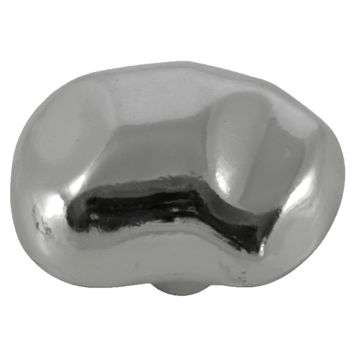 MNG Hardware 14421 144 2-1/4" Large Potato Cabinet Knob Satin Antique Nickel