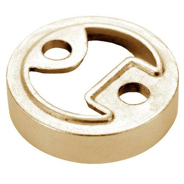 Don-Jo 1446605 bright brass dome riser
