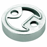 Don-Jo 1446626 satin chrome dome riser