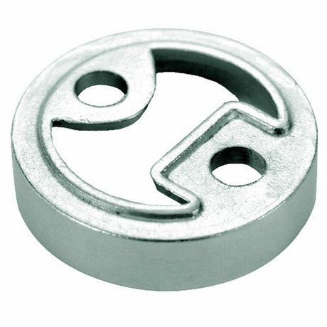 Don-Jo 1446626 satin chrome dome riser